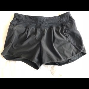 Lululemon Run Shorts Black size 4